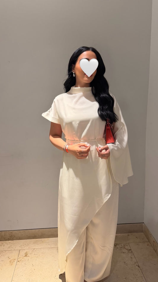 Satin set pants + top